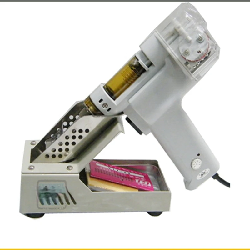 Desoldering Gun Vacuum Electric - 100W Double Suction Pump Vacuum Electric