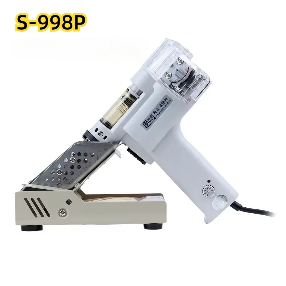 Desoldering Gun Vacuum Electric - S-998P Double-pump Electric Desoldering Gun 100W