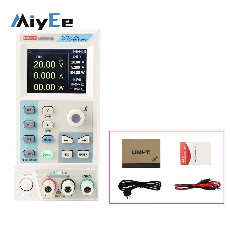 Programmable Dc Power Supply 60V 5A - UNI-T 60V 5A/8A180W/100W Programmable Power Supply