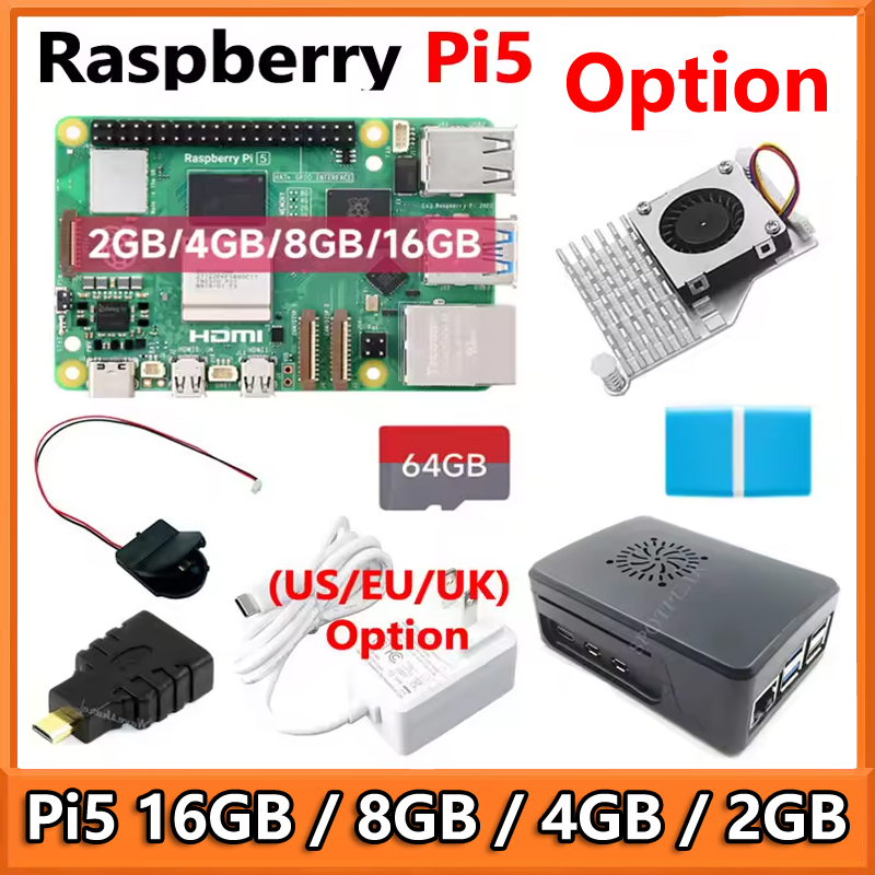 Radxa Rock 5B 16Gb - Raspberry Pi 5 16GB /8GB/4GB/2GB RAM