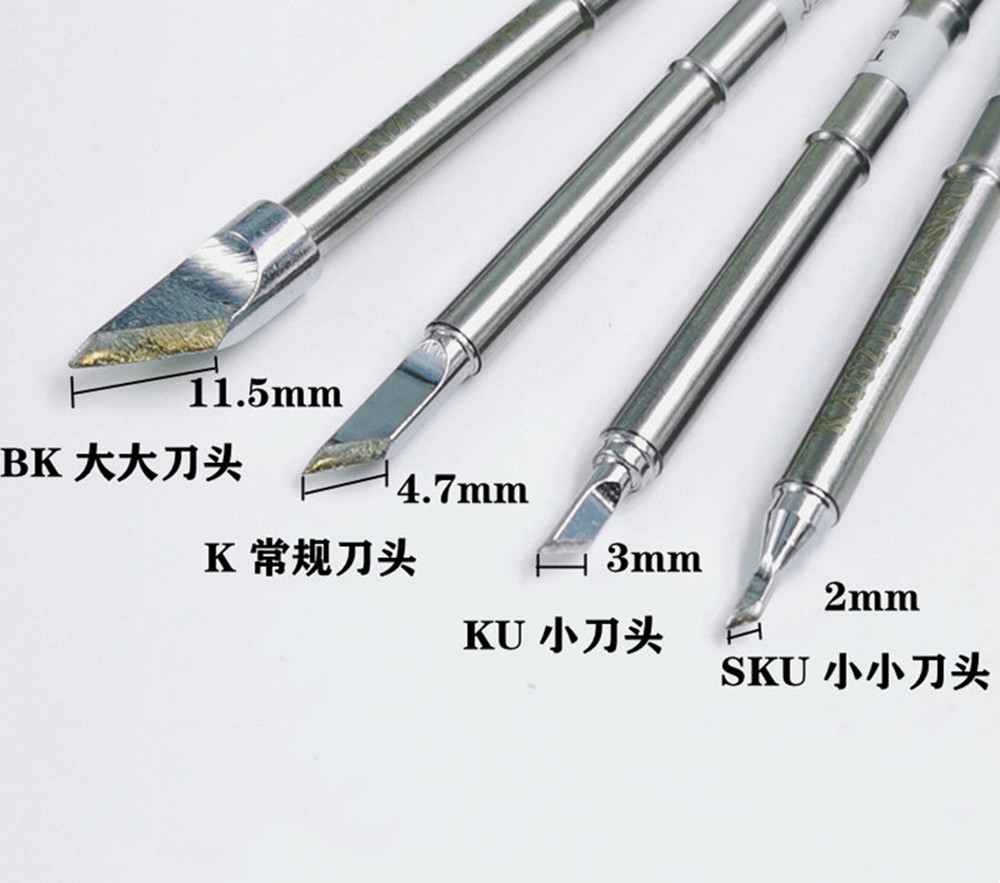 Soldering Station T12 Oled - T12-BK/SKU/C6/C8/C10/C15 Welding Iron Tips Designed for