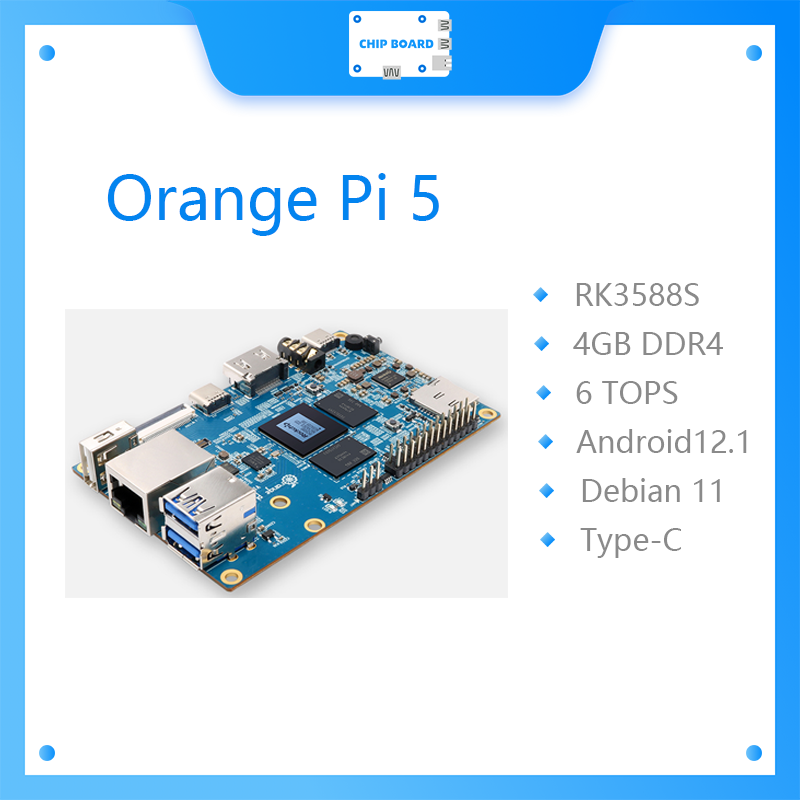 Orange Pi 5 Plus 16Gb - Orange Pi 5 4GB RK3588S,PCIE Module