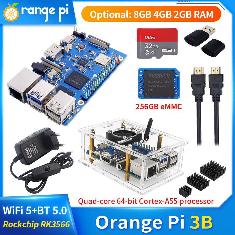 Khadas Vim4 8Gb - Orange Pi 3B 8GB 4GB 2GB