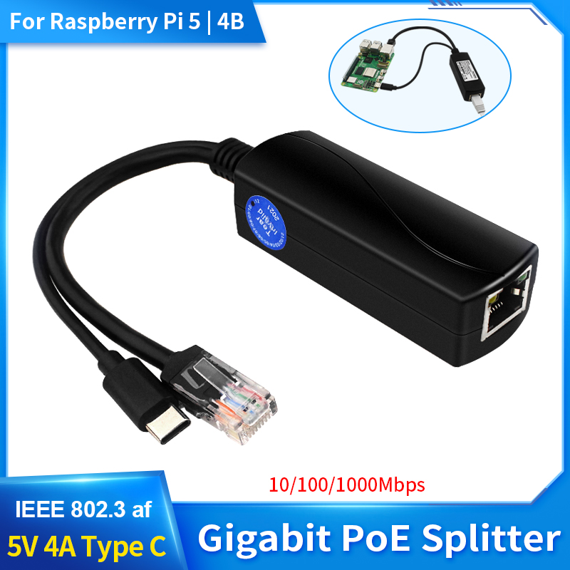 Banana Pi Bpi-M5 - Raspberry Pi 5 Gigabit PoE Splitter