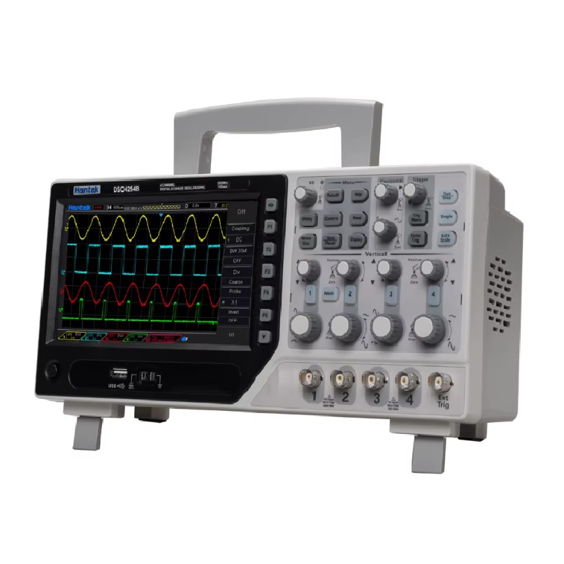 Hantek DSO4000B Series Digital - огляд і ціна Digital Storage Oscilloscope 100Mhz 4Ch