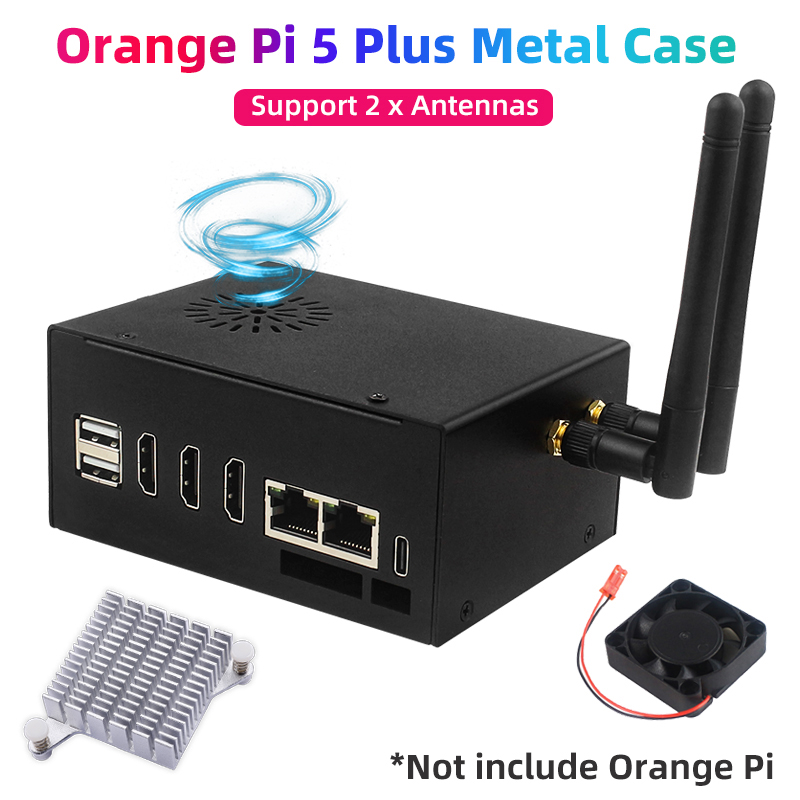 Orange Pi 5 Plus Metal Case wi - огляд і ціна Orange Pi 5 Plus 16Gb