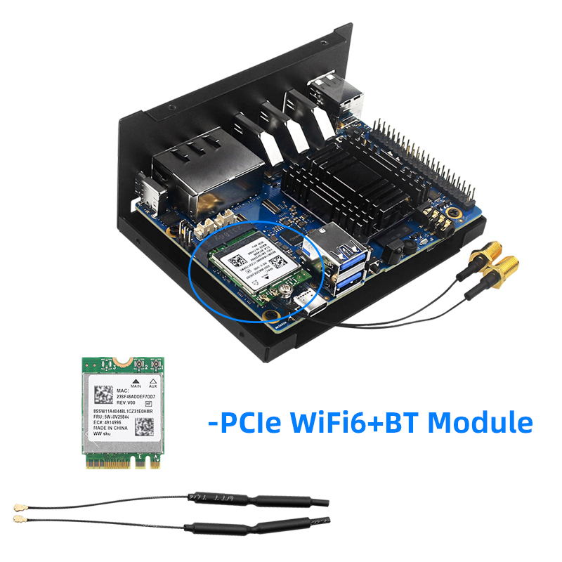 Orange Pi 5 Plus Metal Case wi - огляд і ціна Orange Pi 5 Plus 16Gb