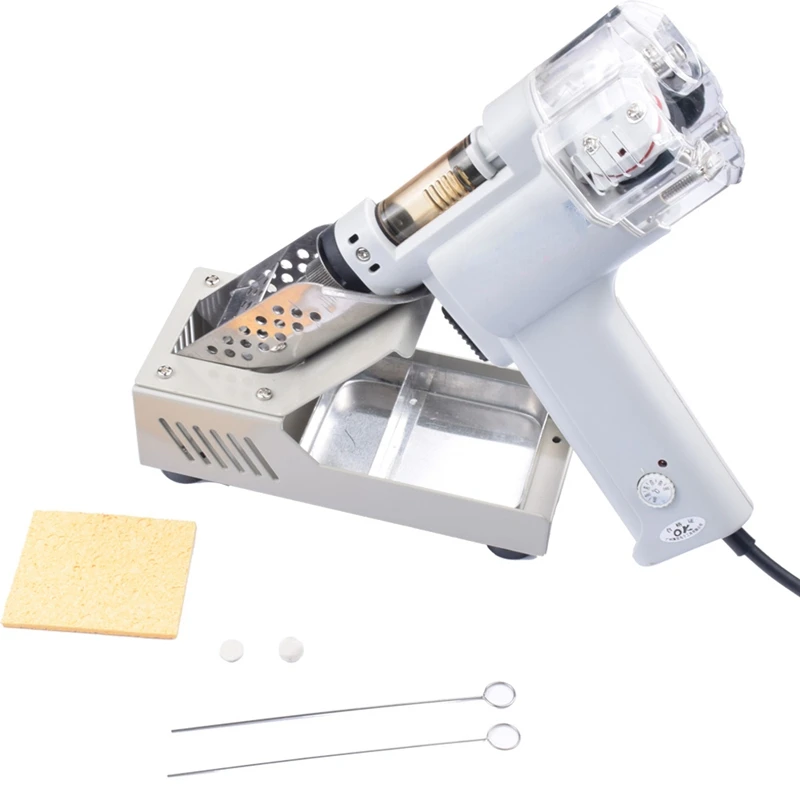 100W Double Suction Pump Vacuu - огляд і ціна Desoldering Gun Vacuum Electric