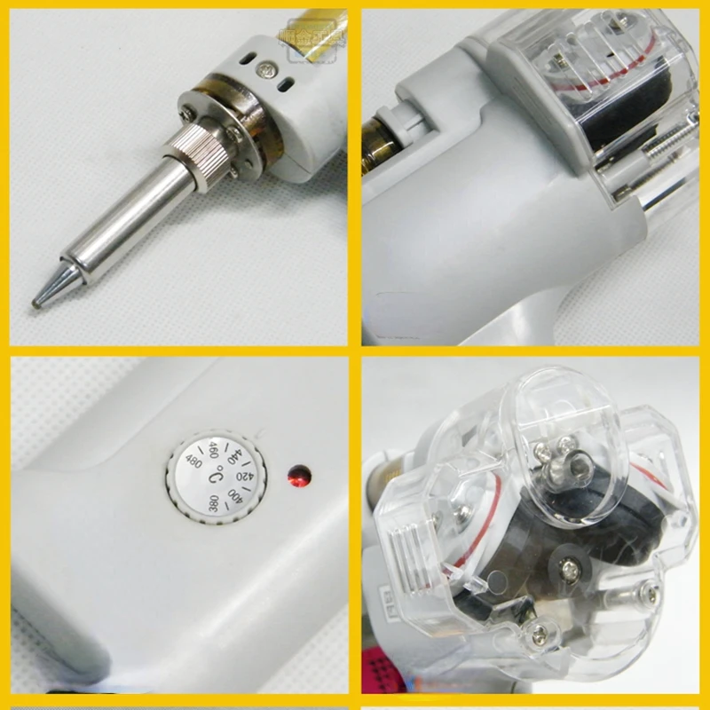 100W Double Suction Pump Vacuu - огляд і ціна Desoldering Gun Vacuum Electric