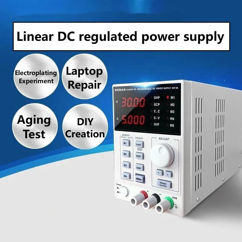 30V 60V 2A  3A 5A 10A Linear D - огляд і ціна Programmable Dc Power Supply 60V 5A