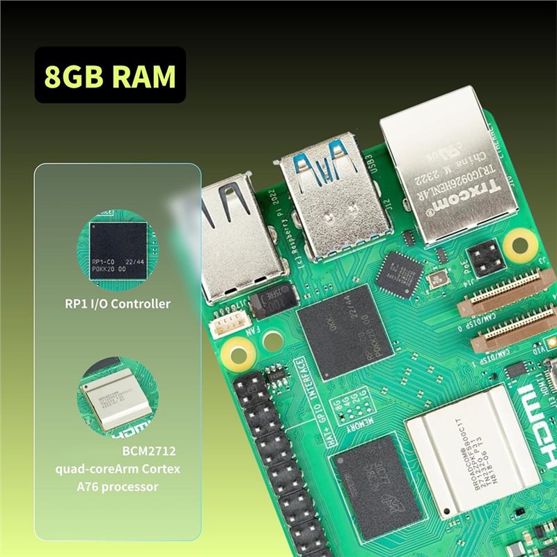 AS95-For Irasptek Starter Kit  - огляд і ціна Raspberry Pi 5 8Gb Kit