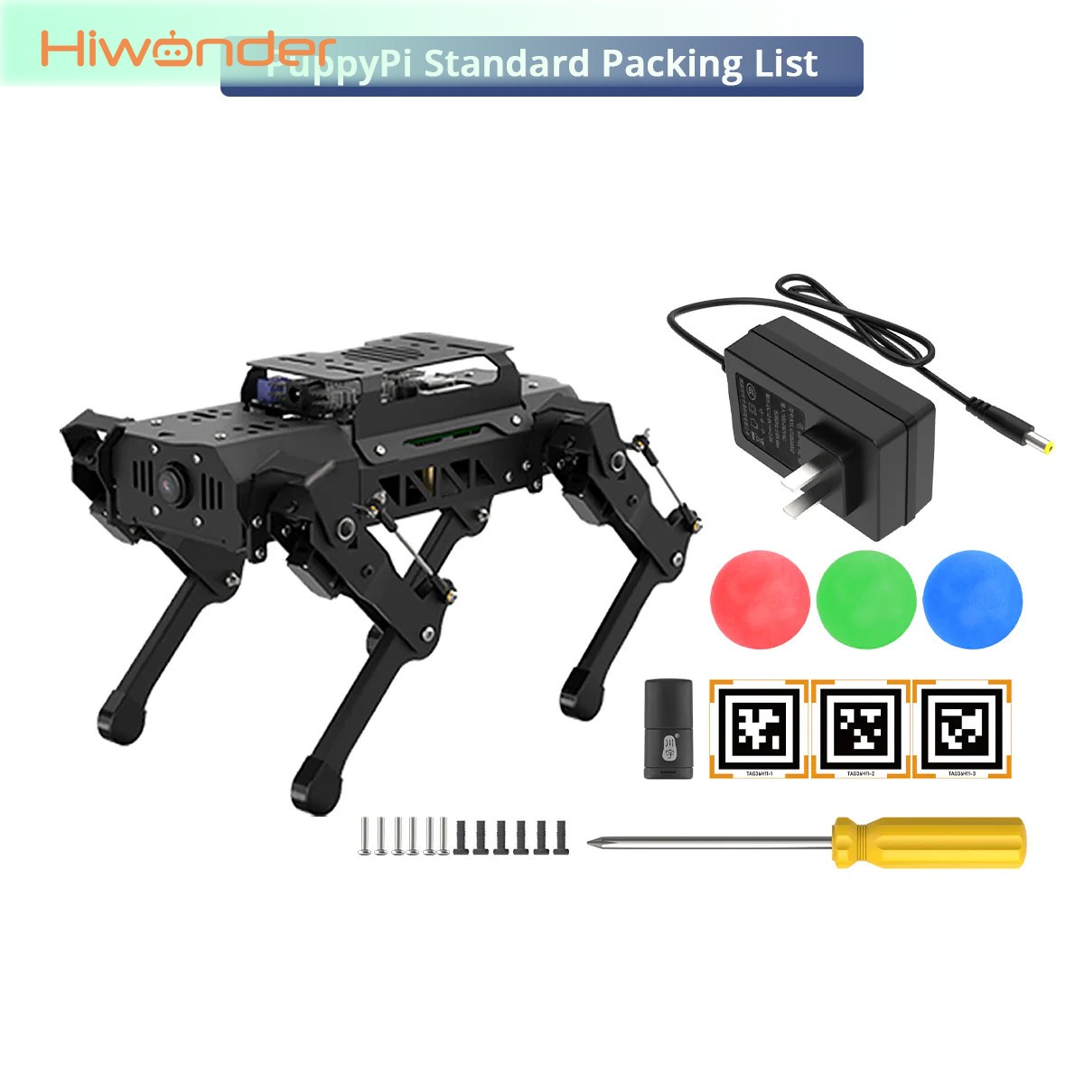 Hiwonder PuppyPi Standard Kit  - огляд і ціна Raspberry Pi 5 8Gb Kit