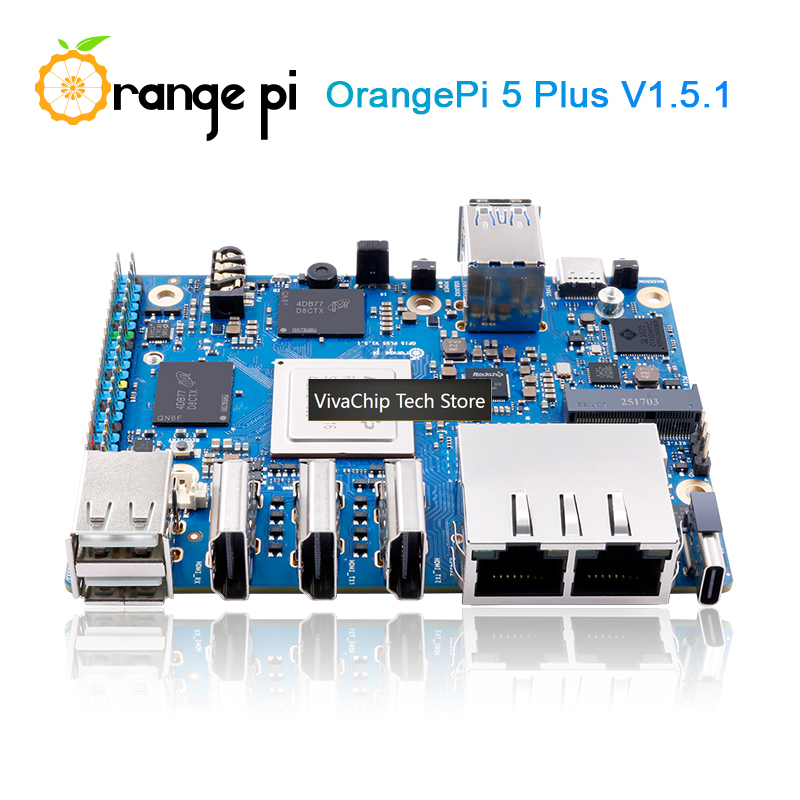 VivaChip TechOrange Pi 5 Plus  - огляд і ціна Orange Pi 5 Plus 16Gb