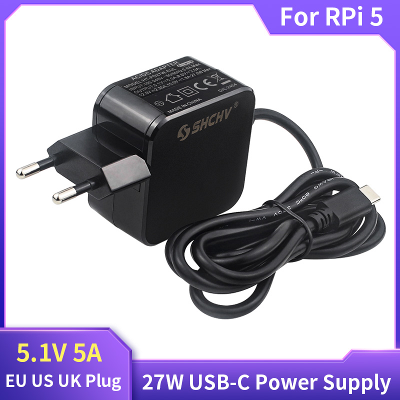 Raspberry Pi 5 Power Supply  2 - огляд і ціна Banana Pi Bpi-M5