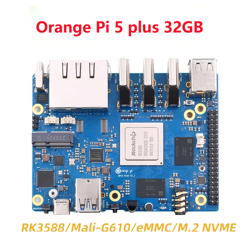 Orange Pi 5 Plus 4 8 16 GB RAM - огляд і ціна Orange Pi 5 Plus 16Gb
