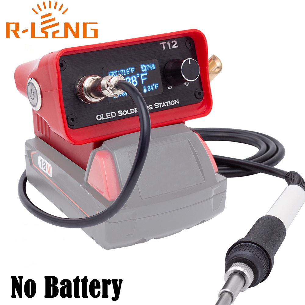 OLED T12 Soldering Iron Statio - огляд і ціна Soldering Station T12 Oled
