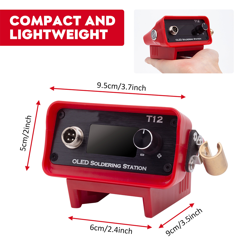 OLED T12 Soldering Iron Statio - огляд і ціна Soldering Station T12 Oled