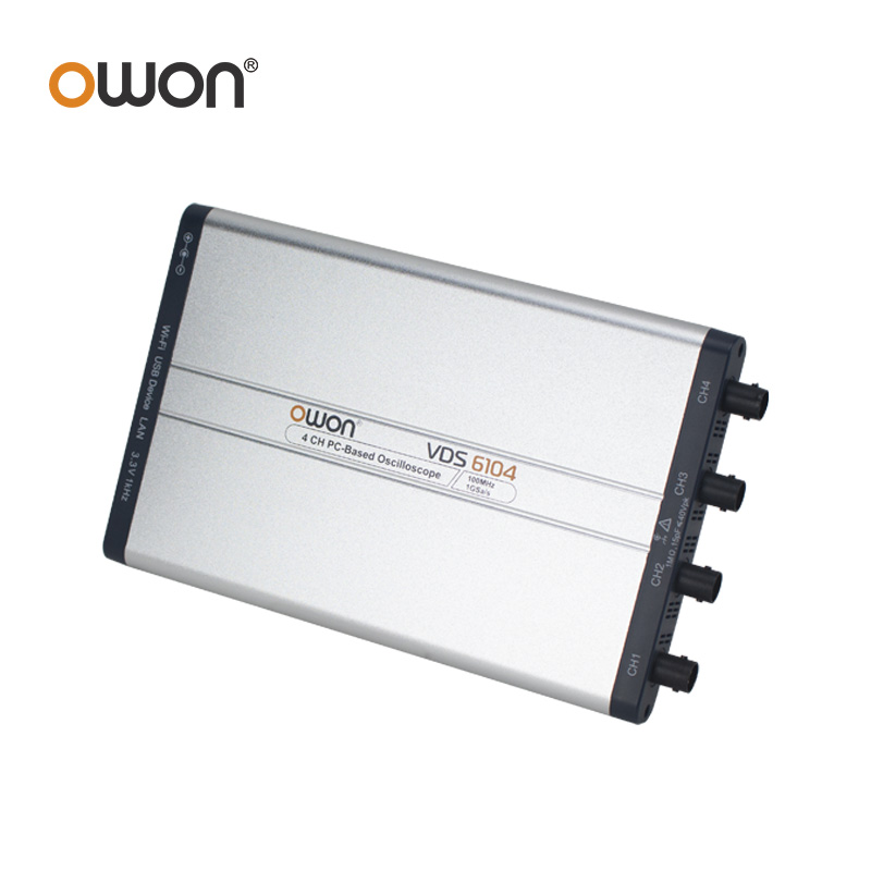 OWON VDS6074 VDS6104 Virtual P - огляд і ціна Digital Storage Oscilloscope 100Mhz 4Ch