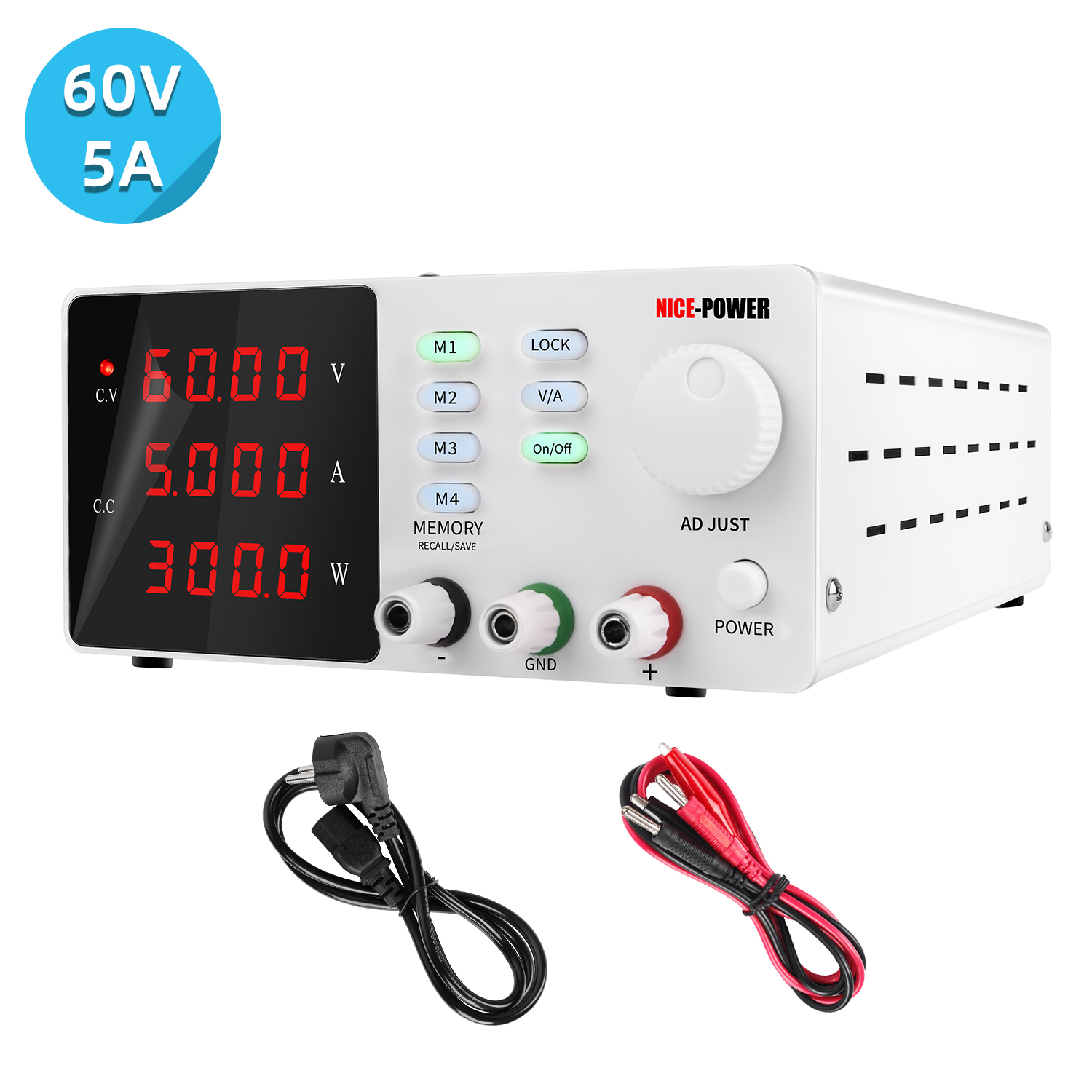 New Design Nice Power Spps-S60 - огляд і ціна Programmable Dc Power Supply 60V 5A