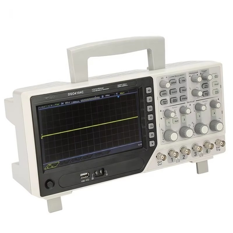 Hantek DSO4104C Digital Storag - огляд і ціна Digital Storage Oscilloscope 100Mhz 4Ch