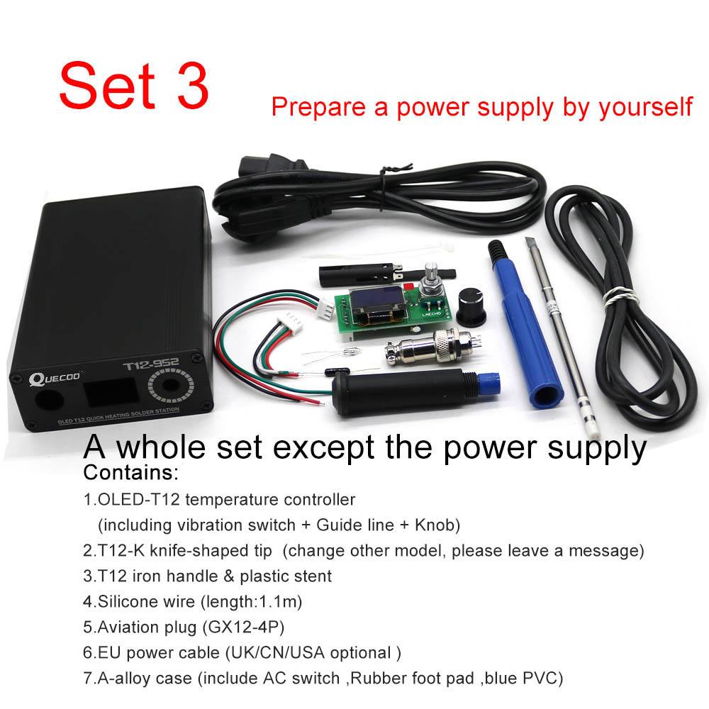 T12 STC-OLED soldering Station - огляд і ціна Soldering Station T12 Oled
