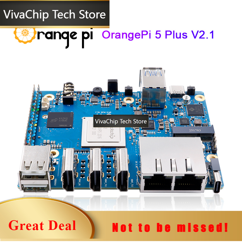 VivaCTOrange Pi 5 Plus Mini PC - огляд і ціна Orange Pi 5 Plus 16Gb