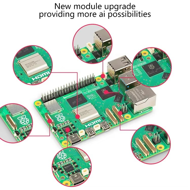Lorida Hot Sales Raspberry Pi  - огляд і ціна Raspberry Pi 5 8Gb Kit