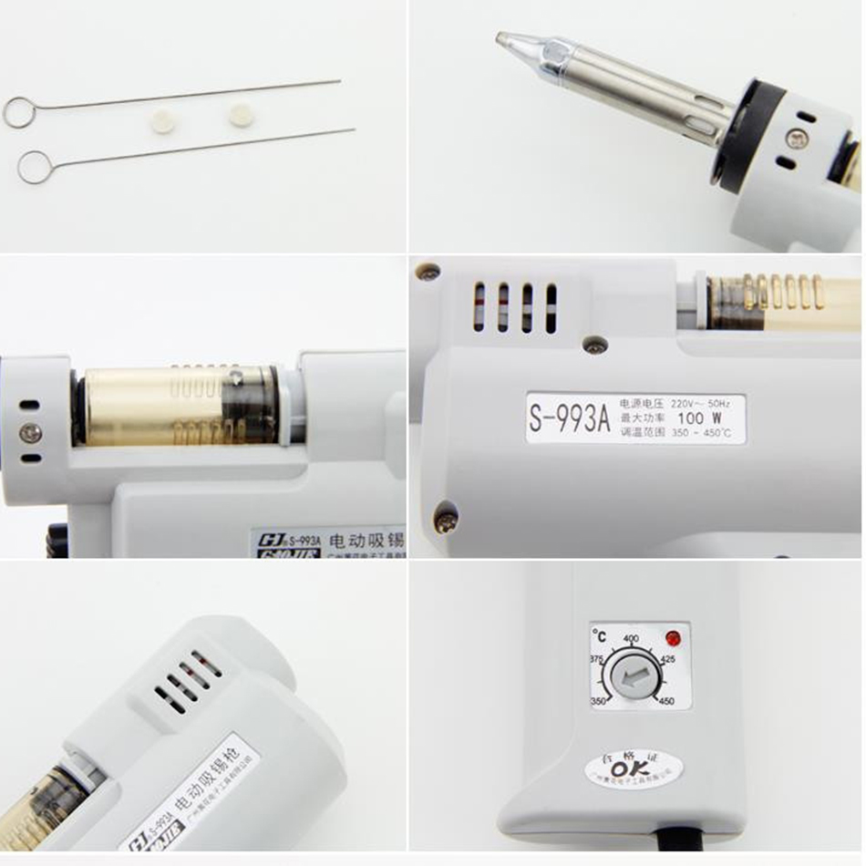 Desoldering Gun Electric Absor - огляд і ціна Desoldering Gun Vacuum Electric