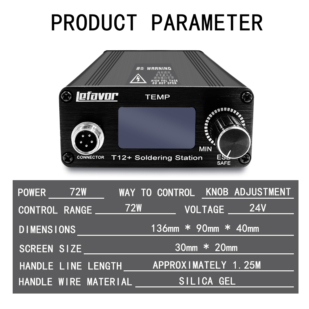 T12+ Soldering Station Solderi - огляд і ціна Soldering Station T12 Oled